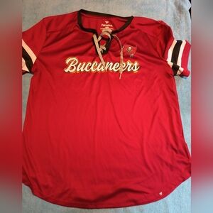 Women's Red Buccaneers Jersey